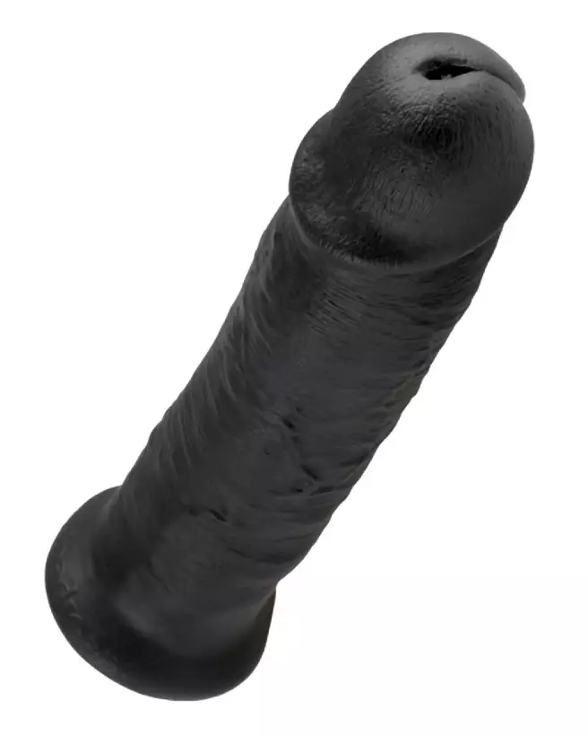 Image du King Cock 10 pouces Cock Dark, sextoy réaliste à texture détaillée-4