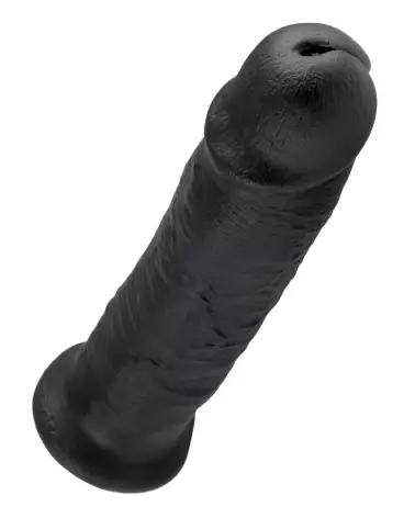 Image du King Cock 10 pouces Cock Dark, sextoy réaliste à texture détaillée-4