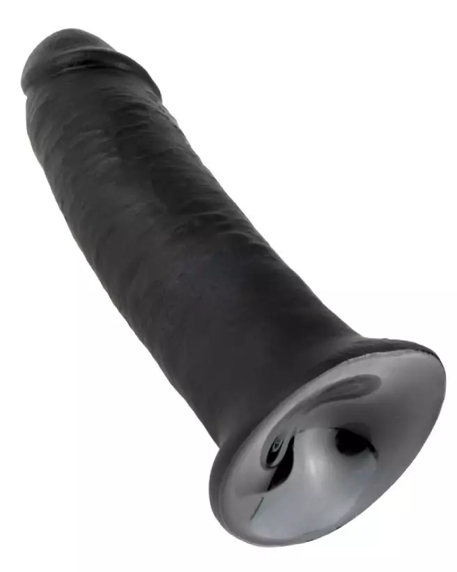 Image du King Cock 10 pouces Cock Dark, sextoy réaliste à texture détaillée-5