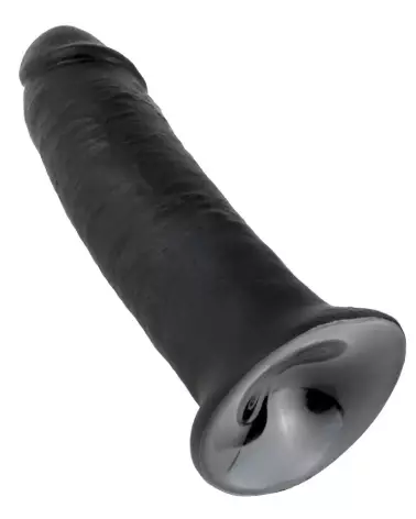 Image du King Cock 10 pouces Cock Dark, sextoy réaliste à texture détaillée-5