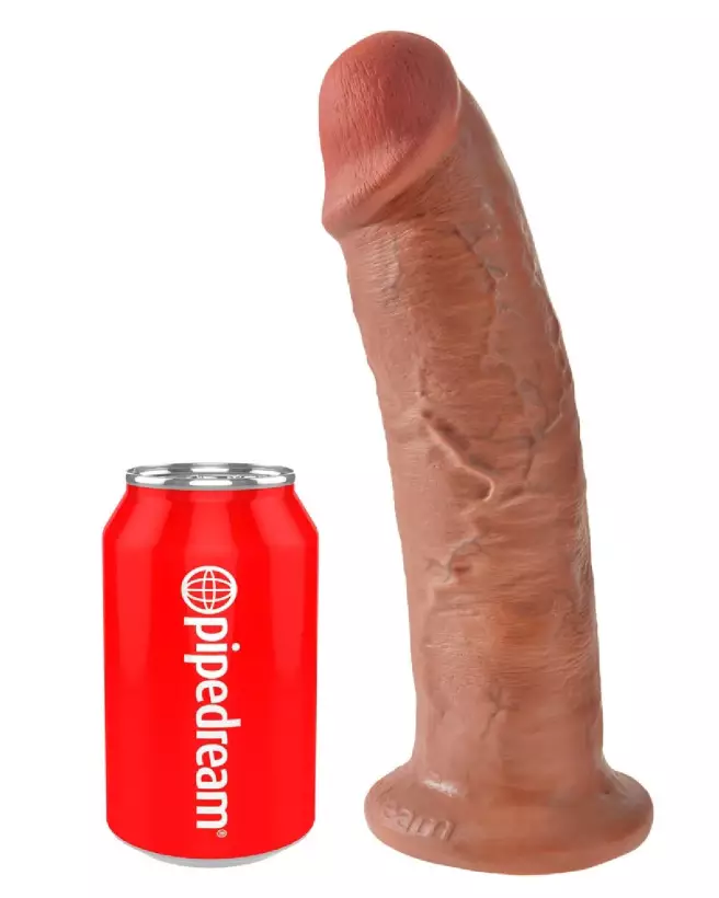 Image du KC 10" Cock Tan de King Cock, sextoy réaliste et détaillé-2