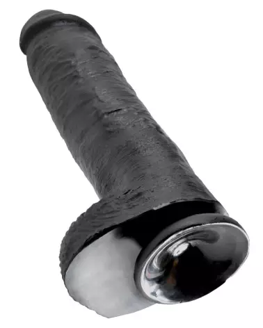 Image du King Cock 11 pouces Cock with Balls Dark, sextoy réaliste haut de gamme-4