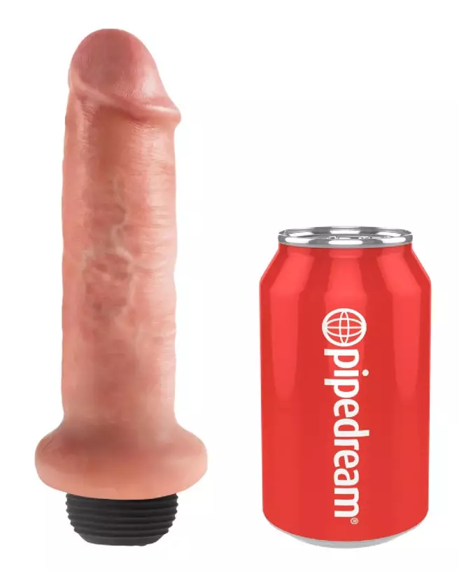 Photo du King Cock 6 inch Squirting Cock Light, sextoy réaliste haut de gamme-2