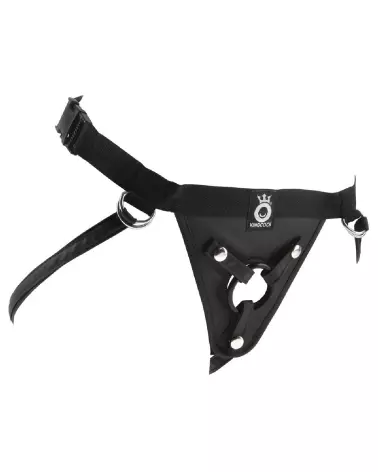 Image du Harnais KC Fit Rite Noir par King Cock, sextoy réaliste haut de gamme-4
