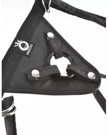Image du Harnais KC Fit Rite Noir par King Cock, sextoy réaliste haut de gamme-7