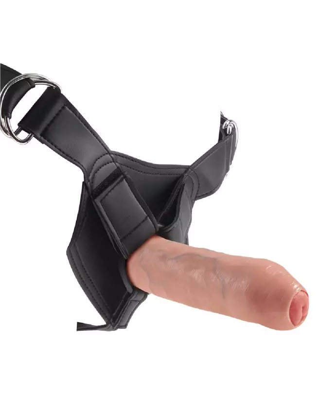 Image du KC 7 Uncut with Strap-On Light de King Cock, sextoy réaliste et haut de gamme-4