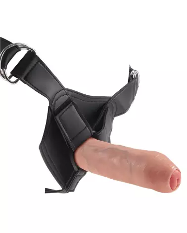 Image du KC 7 Uncut with Strap-On Light de King Cock, sextoy réaliste et haut de gamme-4