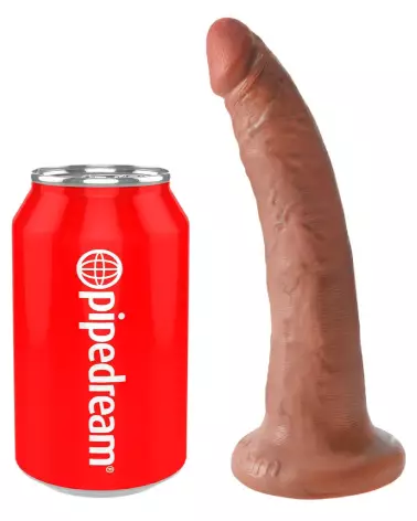 Image du King Cock 7" Cock Tan, sextoy réaliste haute qualité-2