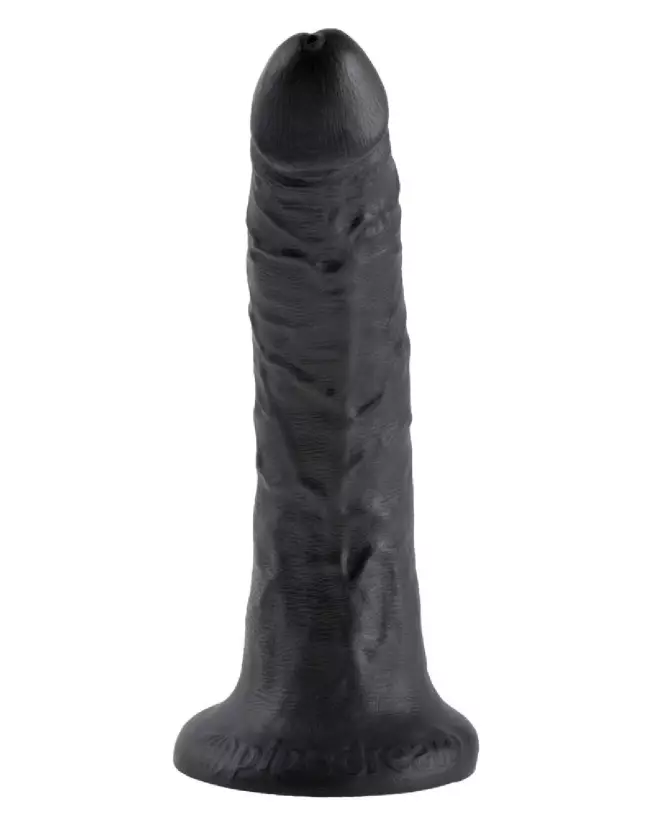Image du King Cock 7" Cock Dark, sextoy réaliste noir de haute qualité-3