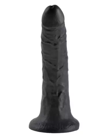 Image du King Cock 7" Cock Dark, sextoy réaliste noir de haute qualité-3
