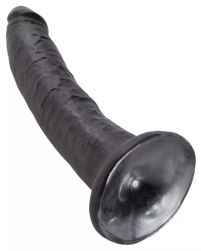 Image du King Cock 7" Cock Dark, sextoy réaliste noir de haute qualité-5