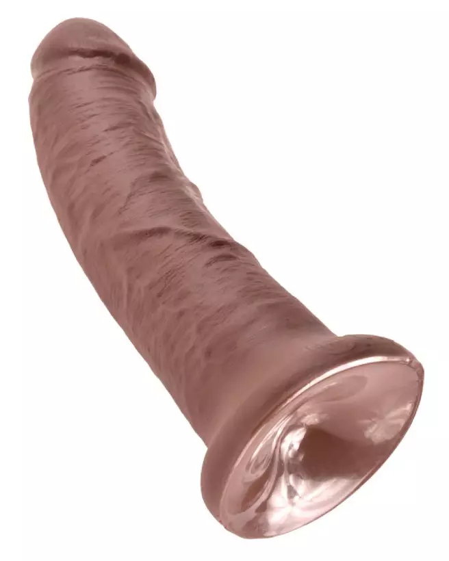 Image du King Cock 8 pouces Cock Brown, dildo réaliste brun-5