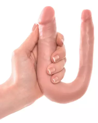 Image King Cock Small Double Trouble - Sextoy réaliste double pénétration-5