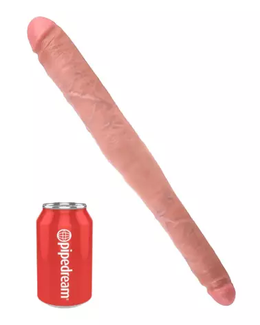 Image du KC 16" Tapered Double Dildo Li de King Cock, double dong réaliste et flexible-2