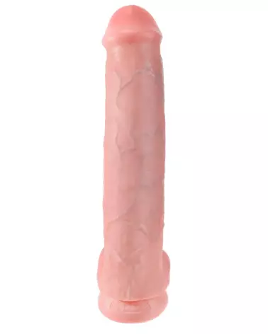 Image King Cock 15 pouces réaliste avec testicules - Sextoy de haute qualité-3