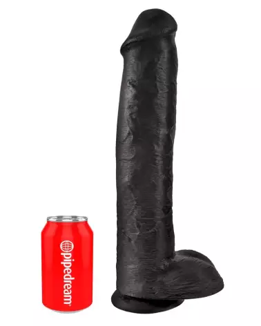 Image King Cock 15 Cock w Balls Dark sextoy réaliste-2