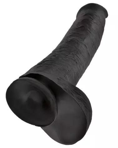 Image King Cock 15 Cock w Balls Dark sextoy réaliste-5
