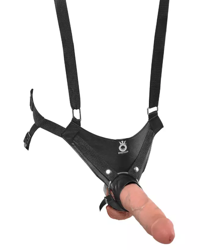 Image du KC 10 Hollow Strap On Suspend de King Cock, sextoy réaliste et confortable-6