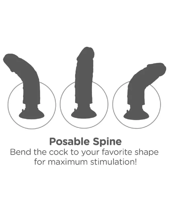 Image du King Cock 9 inch Vibrating, sextoy réaliste et vibrant-6