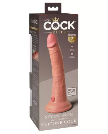 Image du KCE 7 Dual Density Cock Light de King Cock Elite, sextoy réaliste haut de gamme-5