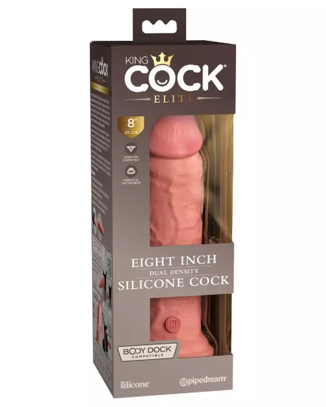 Image du KCE 8 Dual Density Cock Light de King Cock Elite, sextoy réaliste haut de gamme-1