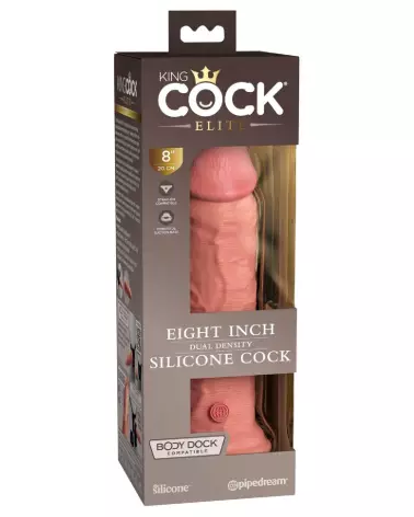 Image du KCE 8 Dual Density Cock Light de King Cock Elite, sextoy réaliste haut de gamme-1