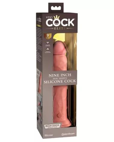 King Cock Elite KCE 9 Dual Density, Sextoy Réaliste Haut de Gamme-1