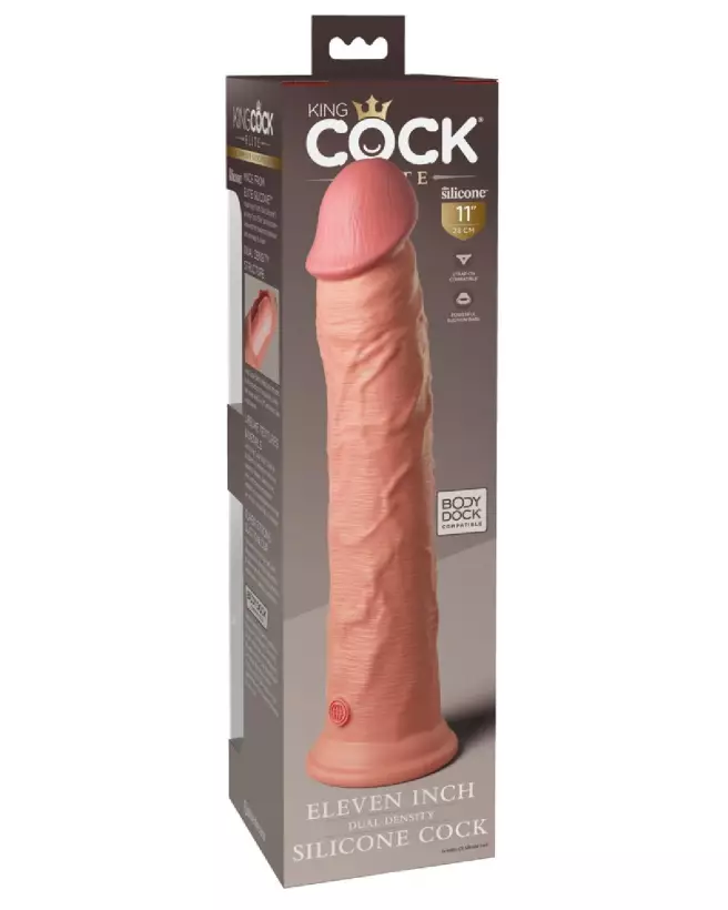 Image du KCE 11 Dual Density Cock Light de King Cock Elite, sextoy réaliste haute qualité-5