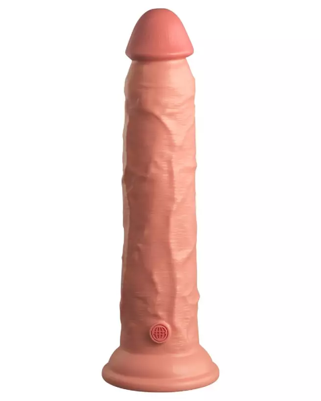 Image du KCE 9 DD Vibrating Cock RC Lig par King Cock Elite, sextoy réaliste avec télécommande-3