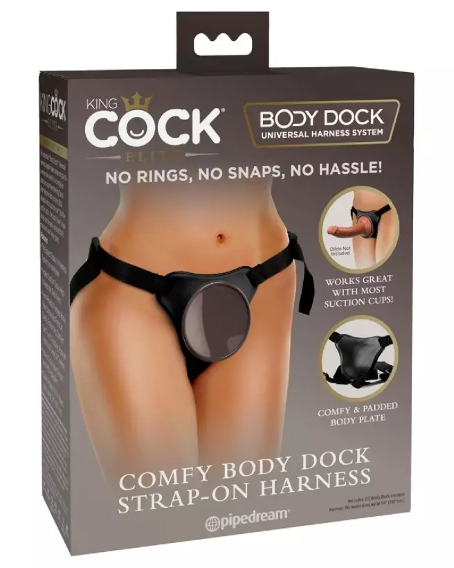 Image du KCE Comfy Body Dock Strap-On H par King Cock Elite, gode ceinture de qualité-1