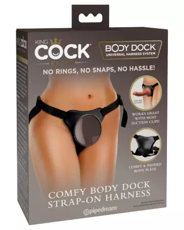 Image du KCE Comfy Body Dock Strap-On H par King Cock Elite, gode ceinture de qualité-1