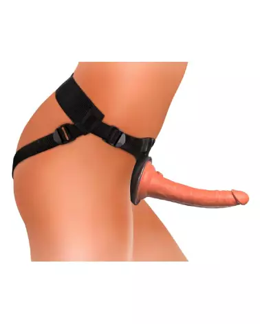 Image du King Cock Elite, gode ceinture en silicone réaliste et hypoallergénique-3