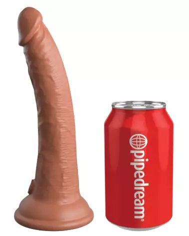 Image du King Cock Elite, gode ceinture en silicone réaliste et hypoallergénique-5