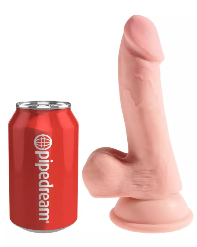 Image du King Cock Plus 6.5 TDC with Balls Light - Sextoy Réaliste Haut de Gamme-2