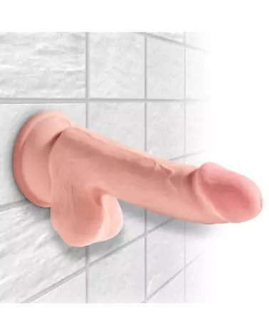 Image du King Cock Plus 6.5 TDC with Balls Light - Sextoy Réaliste Haut de Gamme-4
