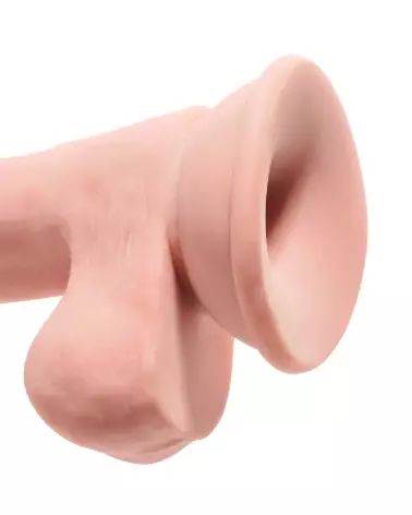 Image du King Cock Plus 6.5 TDC with Balls Light - Sextoy Réaliste Haut de Gamme-5