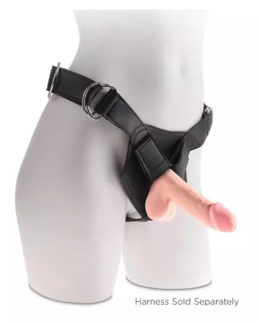 Image du King Cock Plus 6.5 TDC with Balls Light - Sextoy Réaliste Haut de Gamme-6