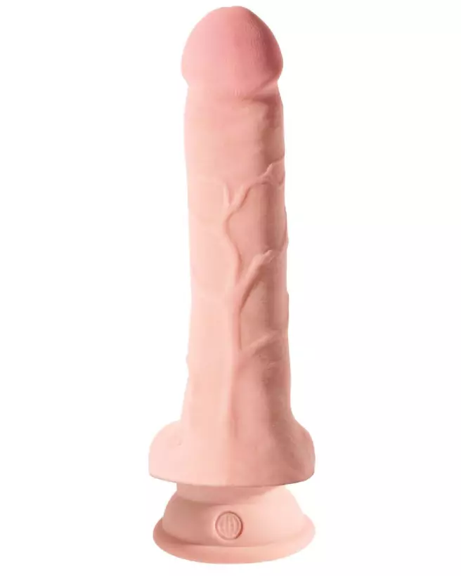 King Cock Plus 8 TD Fat Cock with Balls sextoy réaliste avec détails précis-3