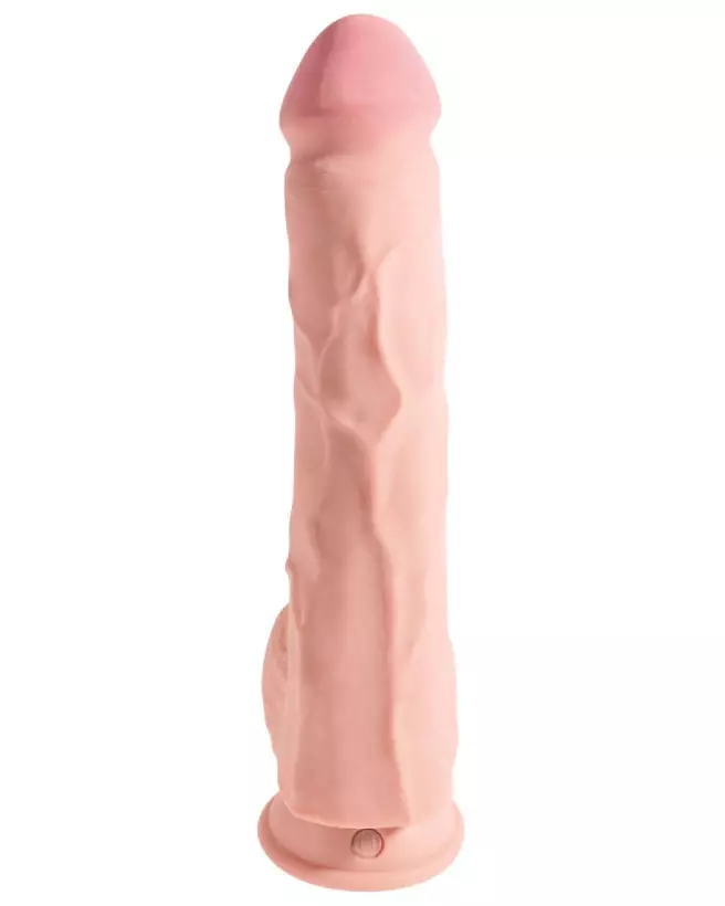 Image du KCP 12 TD Cock with Balls de King Cock Plus, sextoy réaliste avec testicules-3