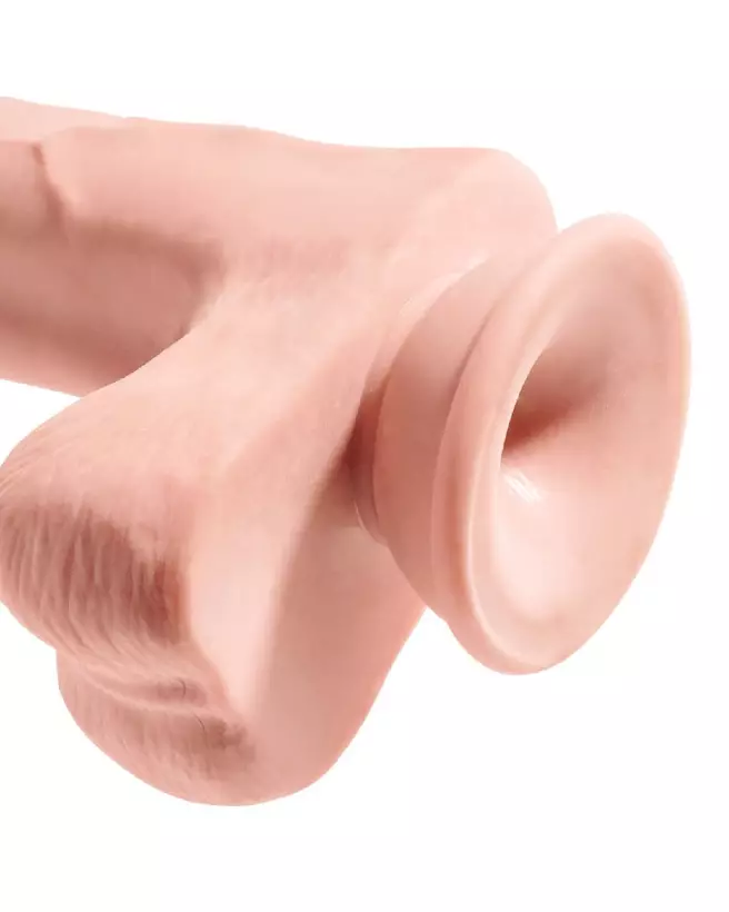 Image du KCP 12 TD Cock with Balls de King Cock Plus, sextoy réaliste avec testicules-5
