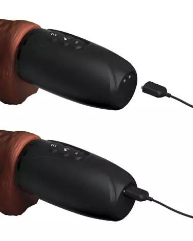 Image du KCP 7.5 Thrusting w Balls Brow par King Cock Plus, sextoy réaliste haut de gamme-6