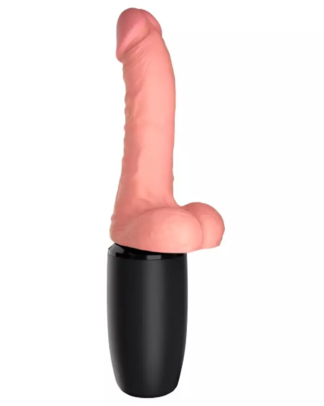 Image du KCP 6.5 Thrusting Cock with Balls de King Cock Plus - Sextoy Réaliste Haut de Gamme-2