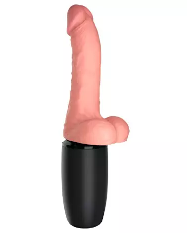Image du KCP 6.5 Thrusting Cock with Balls de King Cock Plus - Sextoy Réaliste Haut de Gamme-2