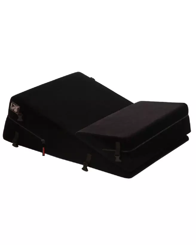 Liberator Wedge Ramp Black Label avec menottes, meuble érotique innovant-3