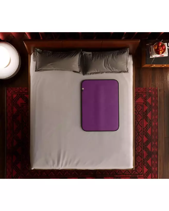 Fascinator Throw Mini Purple coussin décoratif Liberator pour intérieur moderne-6