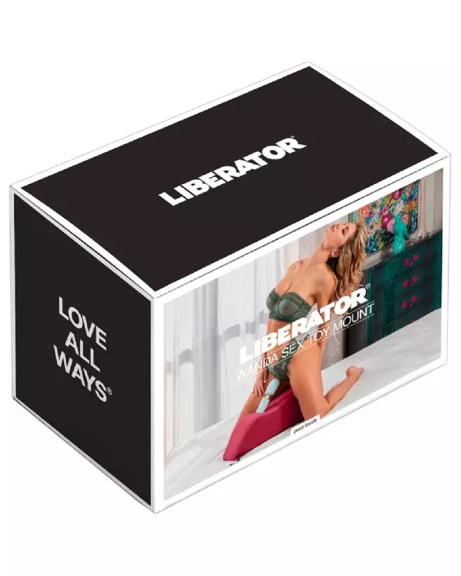 Wanda Toy Mount Plum par Liberator, meuble enfant multifonctionnel et coloré-1