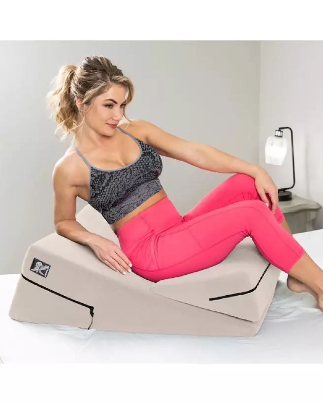 Image du Wedge/Ramp Combo Cream de Liberator, coussins ergonomiques pour confort sexuel-3
