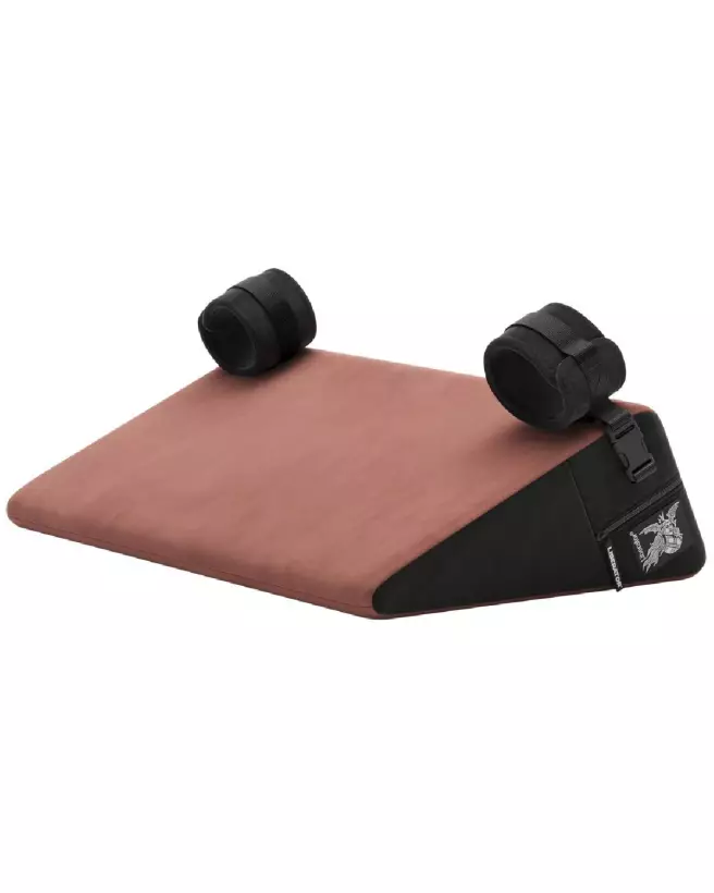 Image du Bondage Wedge Mauve de Liberator, meuble ergonomique et élégant pour confort intime-1