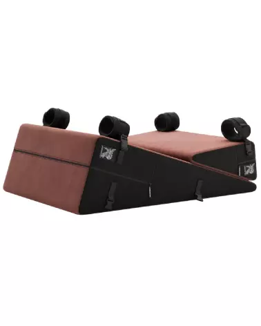 Image du Bondage Wedge/Ramp Combo Mauve de Liberator - Meuble Confortable et Élégant pour Bondage-2
