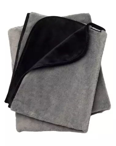Fascinator Liberator en fausse fourrure gris noir élégant pour décoration intérieure moderne-2